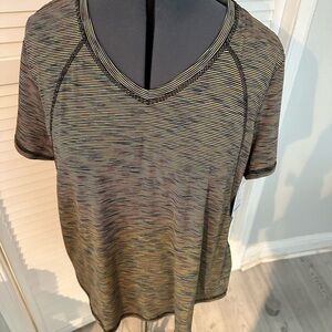 Xersion multicolored striped t-shirt​